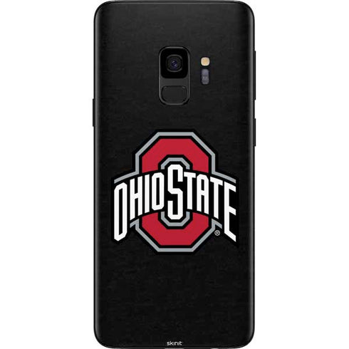 Ohio State University OSU Buckeyes Black Galaxy S9 Skin