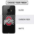 Ohio State University OSU Buckeyes Black Galaxy S9 Skin