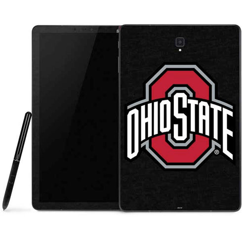 Ohio State University OSU Buckeyes Black Samsung Galaxy Tab Skin