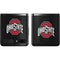 Ohio State University OSU Buckeyes Black Galaxy Z Flip Skin
