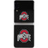 Ohio State University OSU Buckeyes Black Galaxy Z Flip3 5G Skin
