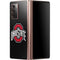 Ohio State University OSU Buckeyes Black Galaxy Z Fold2 5G Skin