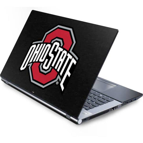 Ohio State University OSU Buckeyes Black Generic Laptop Skin
