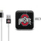 Ohio State University OSU Buckeyes Black iPad Charger (10W USB) Skin