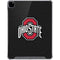 Ohio State University OSU Buckeyes Black iPad Pro 12.9in (2020) Clear Case