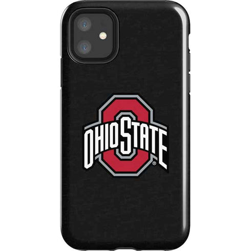 Ohio State University OSU Buckeyes Black iPhone 11 Impact Case