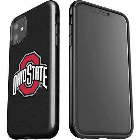 Ohio State University OSU Buckeyes Black iPhone 11 Impact Case