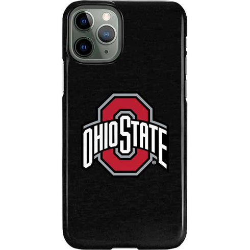 Ohio State University OSU Buckeyes Black iPhone 11 Pro Lite Case