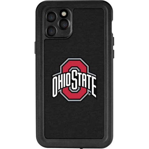 Ohio State University OSU Buckeyes Black iPhone 11 Pro Waterproof Case