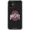 Ohio State University OSU Buckeyes Black iPhone 12 Clear Case