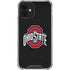 Ohio State University OSU Buckeyes Black iPhone 12 Clear Case