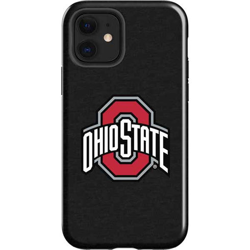 Ohio State University OSU Buckeyes Black iPhone 12 Impact Case