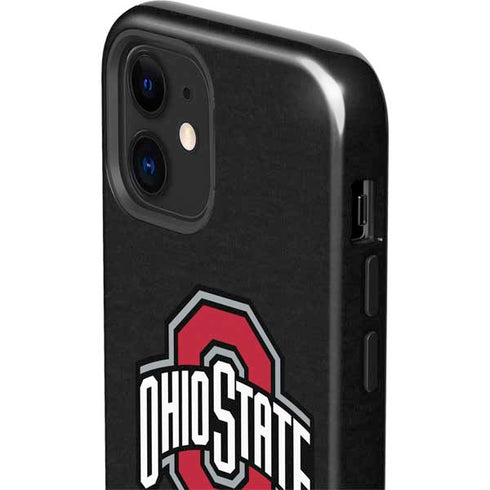 Ohio State University OSU Buckeyes Black iPhone 12 Impact Case