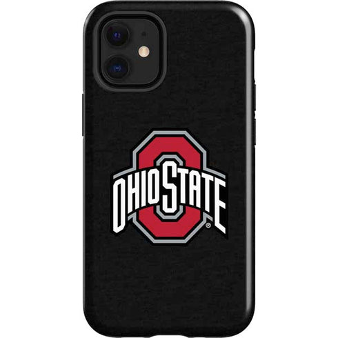Ohio State University OSU Buckeyes Black iPhone 12 Mini Impact Case