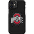Ohio State University OSU Buckeyes Black iPhone 12 Mini Lite Case