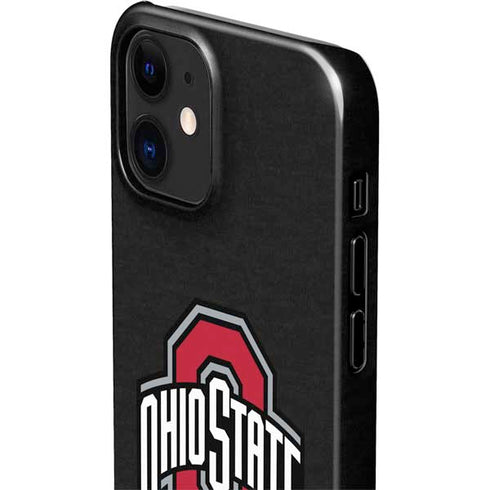Ohio State University OSU Buckeyes Black iPhone 12 Mini Lite Case