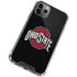 Ohio State University OSU Buckeyes Black iPhone 12 Pro Clear Case