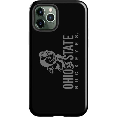 Ohio State University OSU Buckeyes Black iPhone 12 Pro Max Impact Case