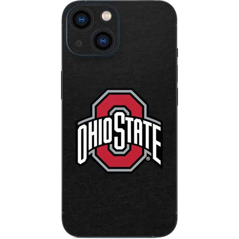 Ohio State University OSU Buckeyes Black iPhone 13 Mini Skin