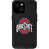 Ohio State University OSU Buckeyes Black iPhone 13 Mini Waterproof Case