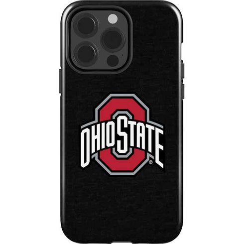 Ohio State University OSU Buckeyes Black iPhone 13 Pro Impact Case