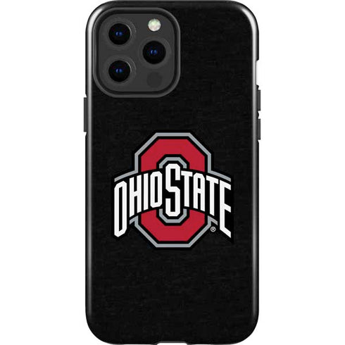 Ohio State University OSU Buckeyes Black iPhone 13 Pro Max Impact Case