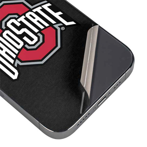 Ohio State University OSU Buckeyes Black iPhone 13 Pro Max Skin