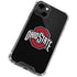 Ohio State University OSU Buckeyes Black iPhone 14 Clear Case
