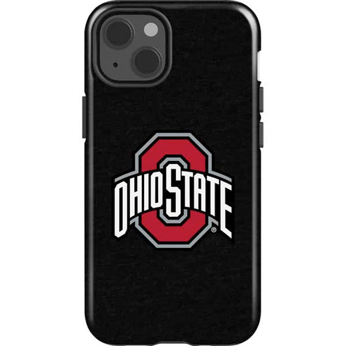 Ohio State University OSU Buckeyes Black iPhone 15 Impact Case