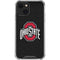 Ohio State University OSU Buckeyes Black iPhone 14 Plus Clear Case