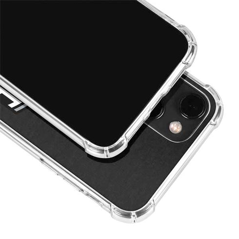 Ohio State University OSU Buckeyes Black iPhone 14 Plus Clear Case