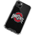 Ohio State University OSU Buckeyes Black iPhone 14 Plus Clear Case