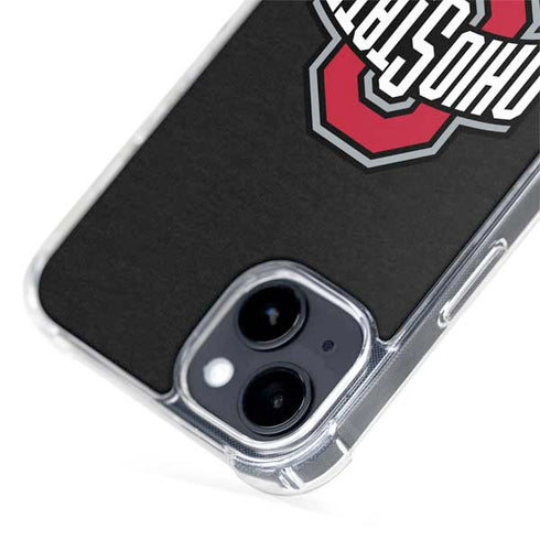 Ohio State University OSU Buckeyes Black iPhone 15 Plus MagSafe Case