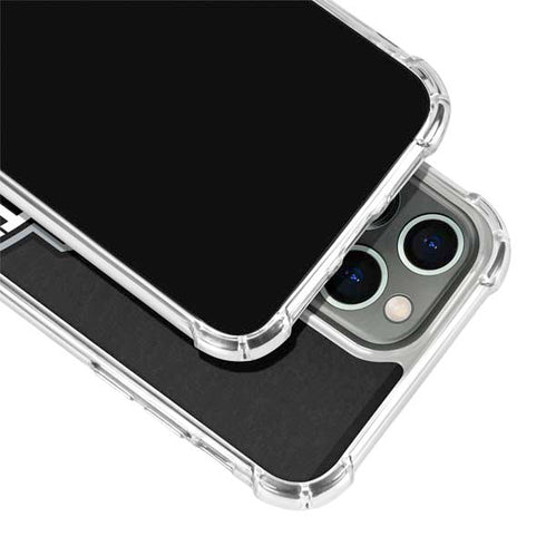 Ohio State University OSU Buckeyes Black iPhone 15 Pro Clear Case