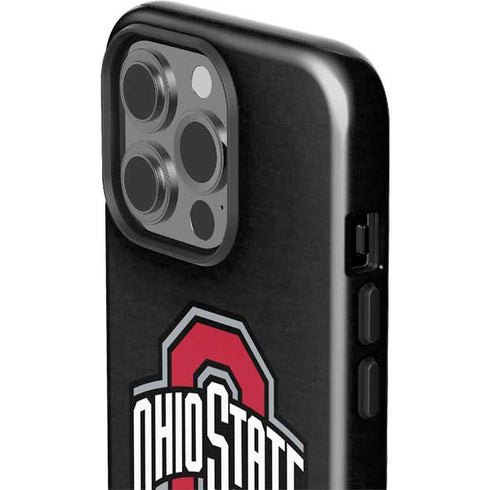 Ohio State University OSU Buckeyes Black iPhone 14 Pro Impact Case