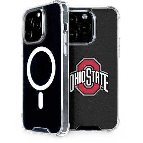 Ohio State University OSU Buckeyes Black iPhone 14 Pro MagSafe Case