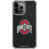 Ohio State University OSU Buckeyes Black iPhone 14 Pro Max Clear Case