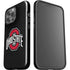 Ohio State University OSU Buckeyes Black iPhone 15 Pro Max Impact Case