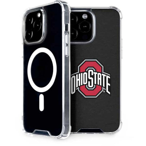 Ohio State University OSU Buckeyes Black iPhone 15 Pro Max MagSafe Case