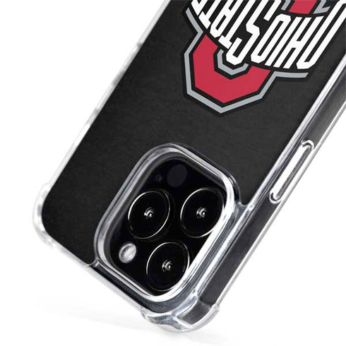 Ohio State University OSU Buckeyes Black iPhone 15 Pro Max MagSafe Case