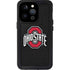 Ohio State University OSU Buckeyes Black iPhone 14 Pro Waterproof Case