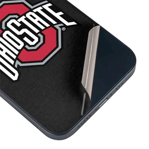 Ohio State University OSU Buckeyes Black iPhone 14 Skin