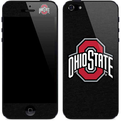Ohio State University OSU Buckeyes Black iPhone 5/5s/5SE Skin