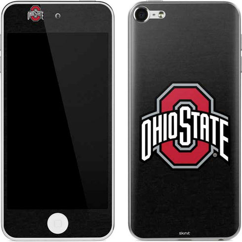 Ohio State University OSU Buckeyes Black Apple iPod Skin