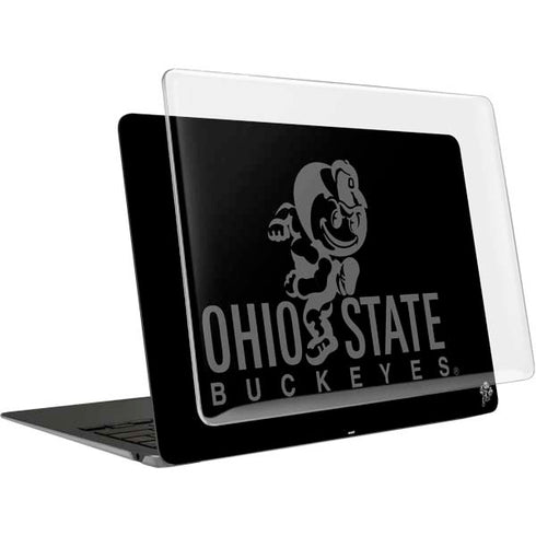 Ohio State University OSU Buckeyes Black MacBook Air 13in M1 (2021) Case plus Skin