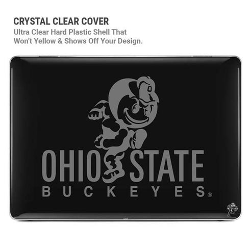 Ohio State University OSU Buckeyes Black MacBook Air 13in M1 (2021) Case plus Skin