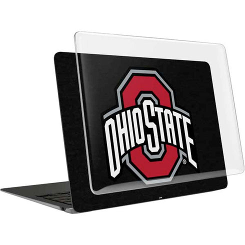 Ohio State University OSU Buckeyes Black MacBook Air 15in (2023-2025) Case plus Skin