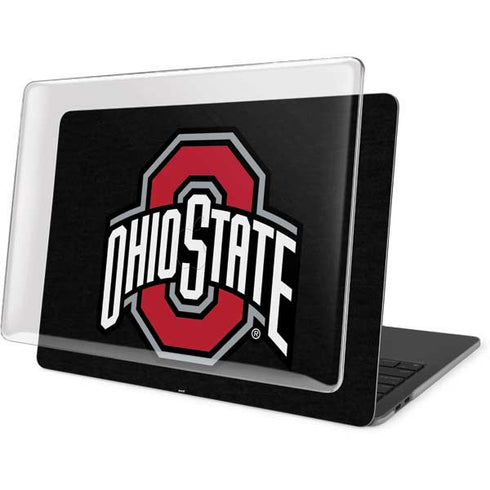 Ohio State University OSU Buckeyes Black MacBook Pro 15in (2016-19) Case plus Skin