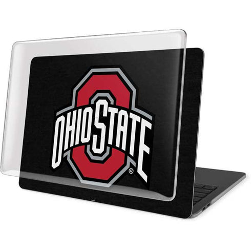 Ohio State University OSU Buckeyes Black MacBook Pro 16in (2019-20) Case plus Skin