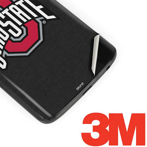 Ohio State University OSU Buckeyes Black Moto G6 Skin